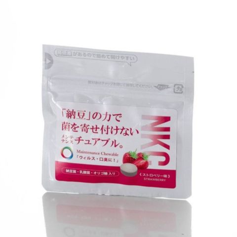 Maintenance chewable (NKC) that keeps bacteria away with the power of "natto"